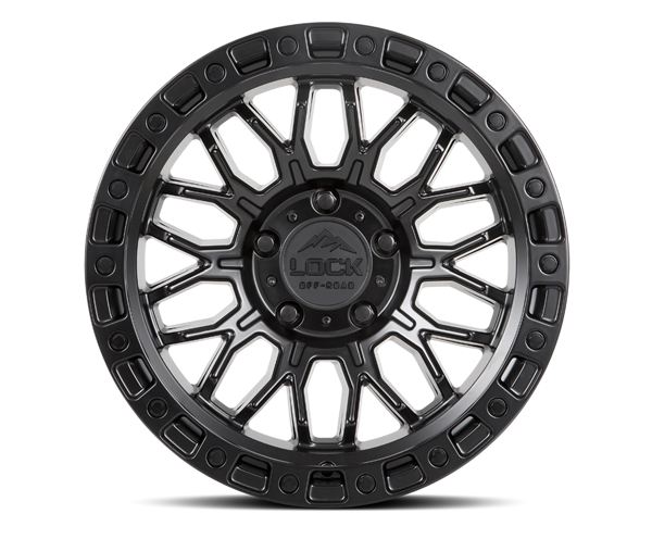 Lock Off-Road Combat wheel - matte black
