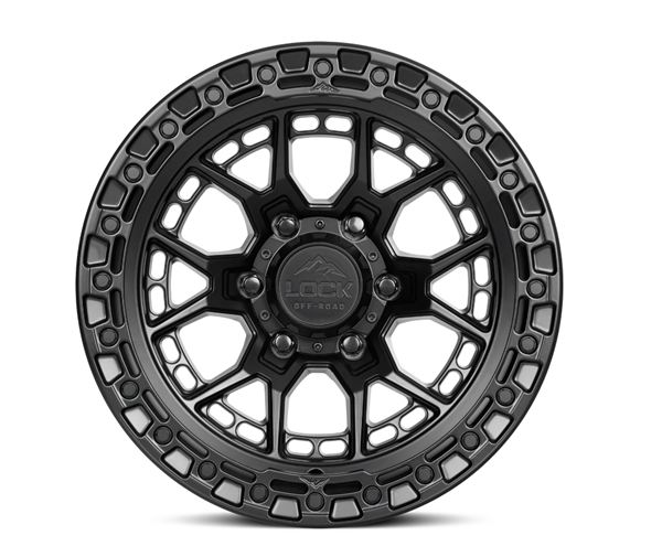 Lock Off-Road Commando wheel - matte black